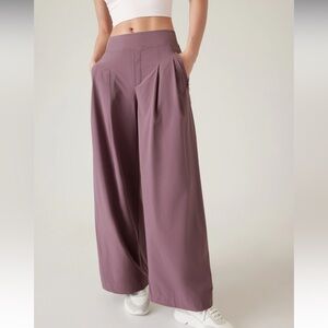 NWT Athleta Brooklyn Heights Wide Leg Pants - Size 12